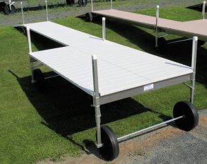 34' Long V-Dock Roll-In with a 8' x 12' Sun Deck 2010