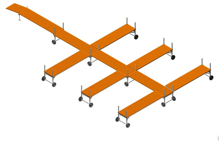 Custom V-Dock Shapes