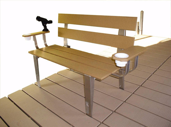 Movable Dock Bench