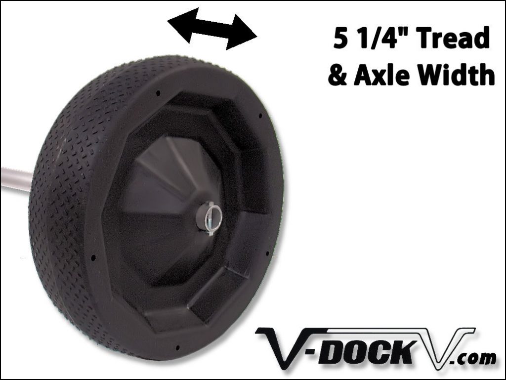 VDock 20" Heavy Duty Poly Tire Dock Parts and Accessories VDock