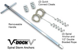 V-Dock Spiral Storm Anchor Starter Set