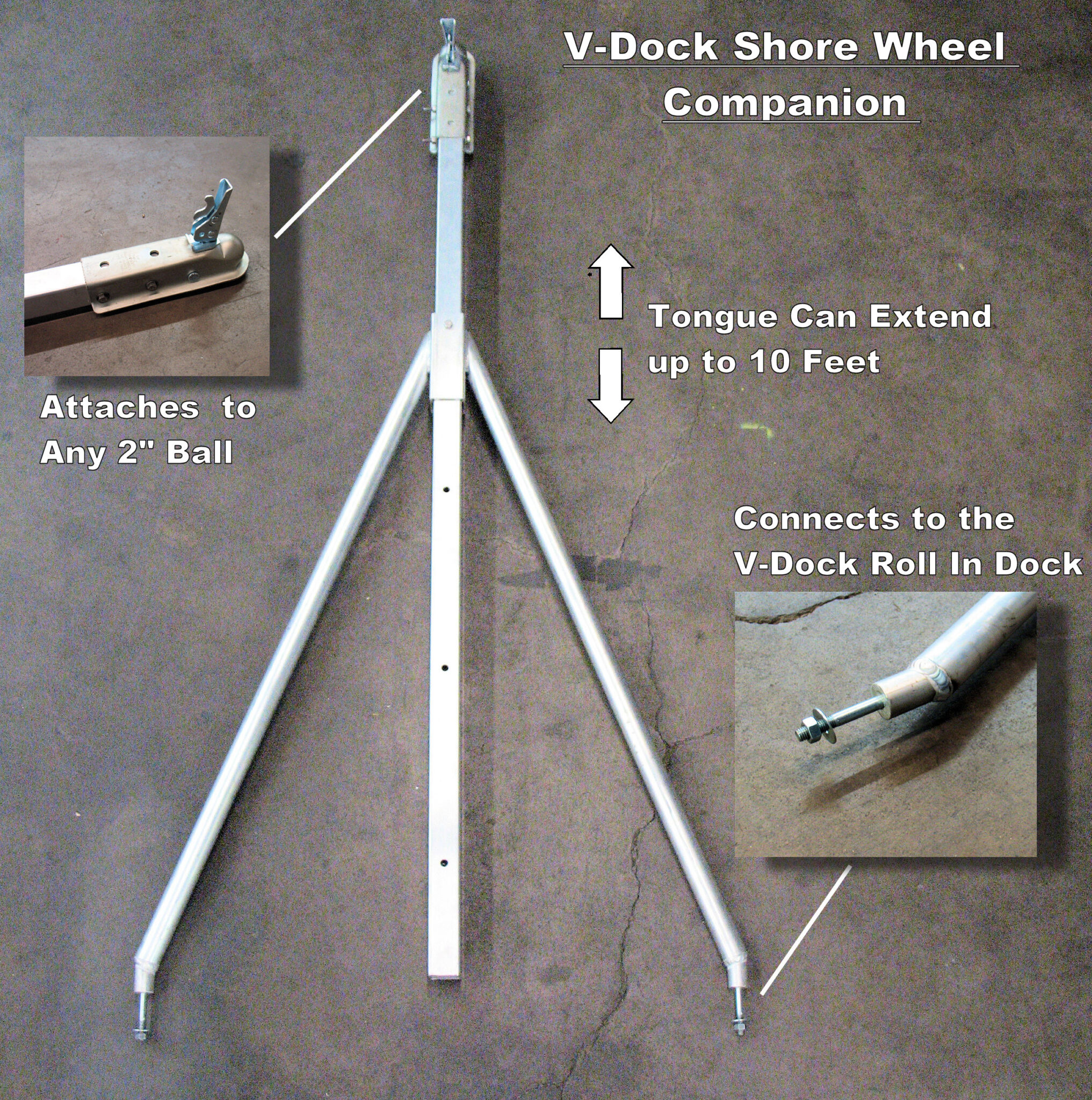VDock’s Shore Wheel Companion VDock R&D Manufacturing Inc