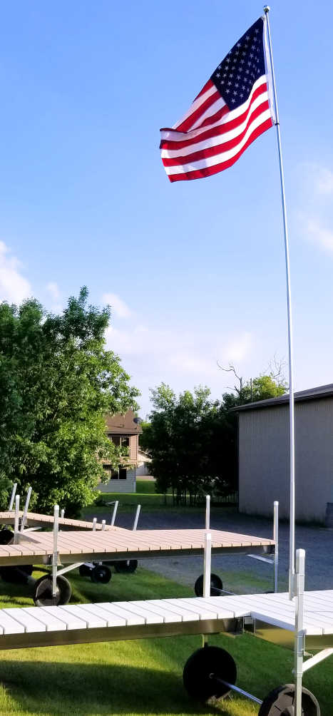 2018 Flag Pole with 4 x 6 Flag