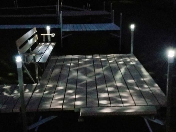 12x8 Sun Deck at Night